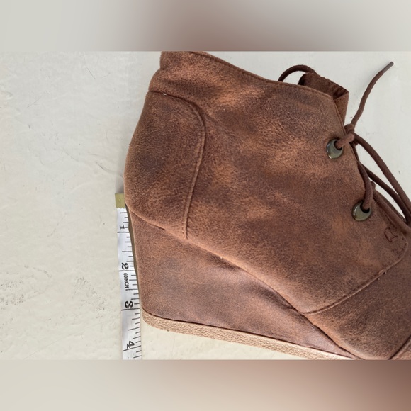 Brown Maurice’s Wedge Bootie - Picture 7 of 7